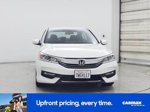 White 2017 Honda Accord Sport