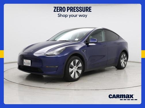 Blue 2023 Tesla Model Y Long Range