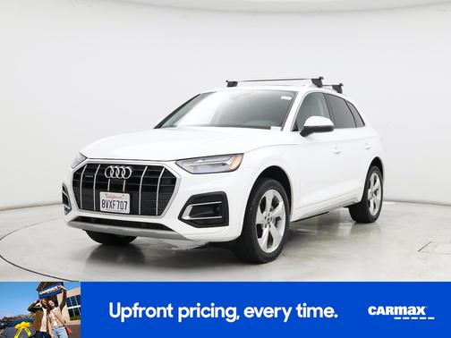White 2021 Audi Q5 Premium Plus