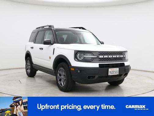White 2024 Ford Bronco Sport Badlands