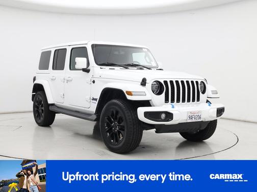 White 2021 Jeep Wrangler Unlimited 4xe Unlimited Sahara High Altitude