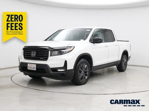 White 2021 Honda Ridgeline Sport