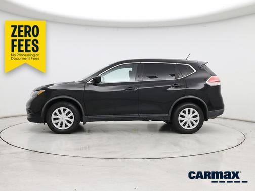 Black 2016 Nissan Rogue S