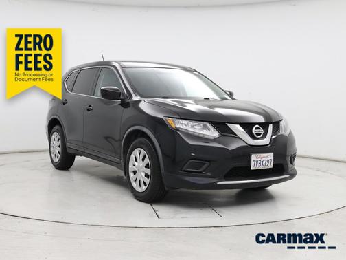 Black 2016 Nissan Rogue S
