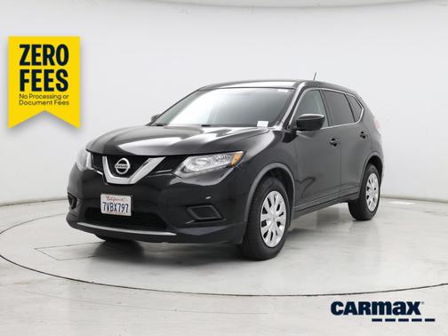 Black 2016 Nissan Rogue S