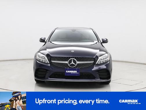 Blue 2019 Mercedes-Benz C-Class