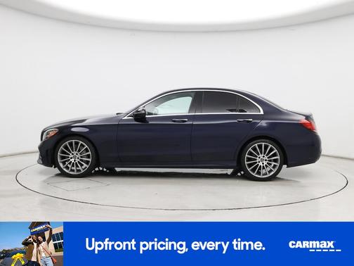 Blue 2019 Mercedes-Benz C-Class