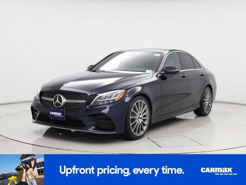 Blue 2019 Mercedes-Benz C-Class