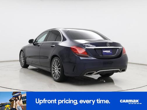 Blue 2019 Mercedes-Benz C-Class
