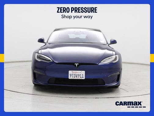 Blue 2022 Tesla Model S