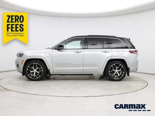 Silver 2022 Jeep Grand Cherokee 4xe Summit Reserve