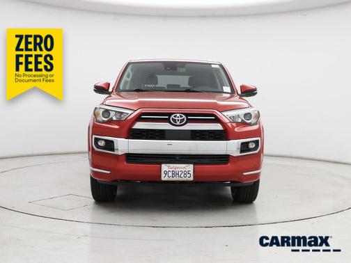 Red 2022 Toyota 4Runner Limited