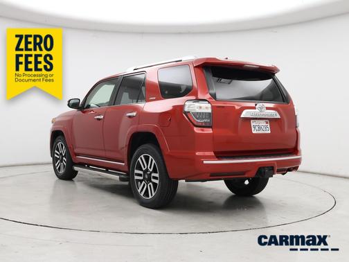 Red 2022 Toyota 4Runner Limited