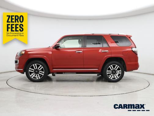 Red 2022 Toyota 4Runner Limited