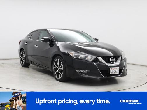 Black 2017 Nissan Maxima SV