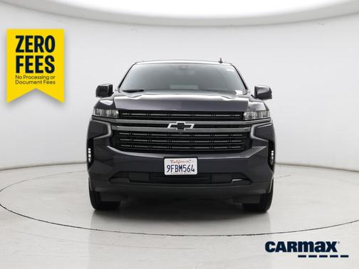 Blue 2022 Chevrolet Tahoe RST