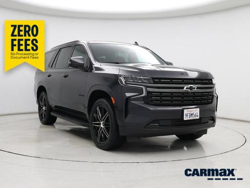 Blue 2022 Chevrolet Tahoe RST
