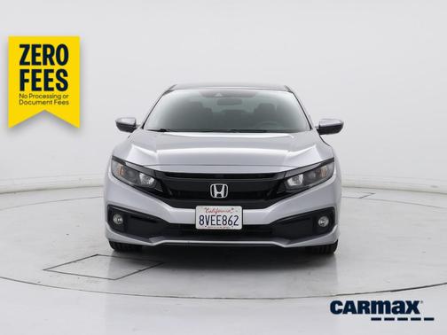Silver 2021 Honda Civic Sport