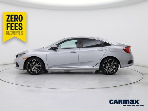 Silver 2021 Honda Civic Sport