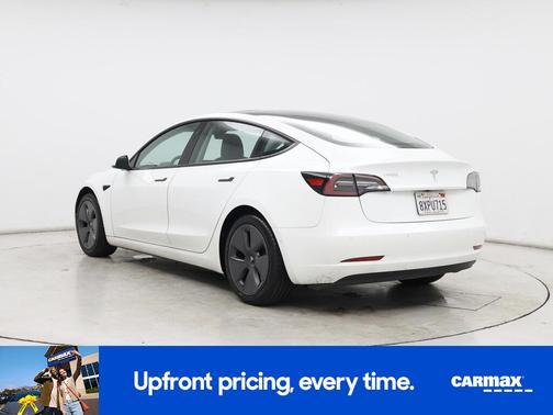 White 2021 Tesla Model 3 Standard Range Plus