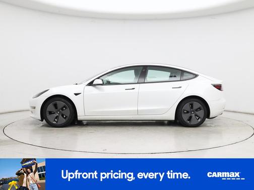 White 2021 Tesla Model 3 Standard Range Plus