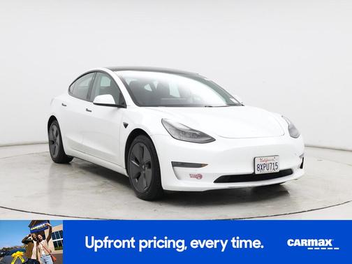 White 2021 Tesla Model 3 Standard Range Plus
