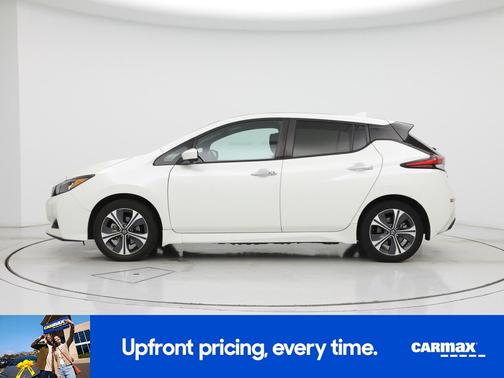 White 2020 Nissan Leaf SL PLUS