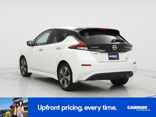 White 2020 Nissan Leaf SL PLUS