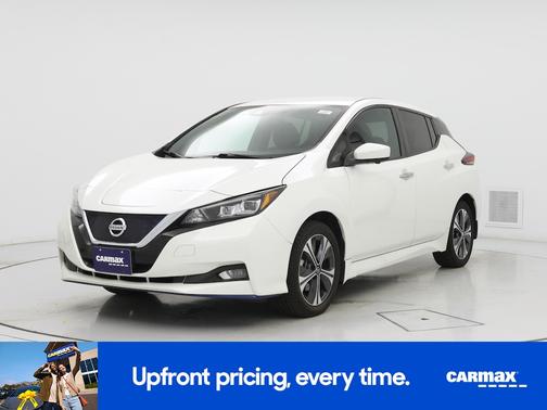 White 2020 Nissan Leaf SL PLUS