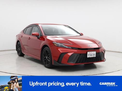 Red 2025 Toyota Camry SE