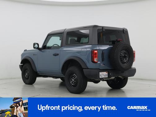 Blue 2022 Ford Bronco