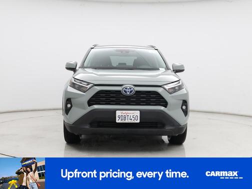 Gray 2022 Toyota RAV4 Hybrid XLE Premium
