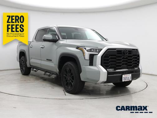 Gray 2022 Toyota Tundra Limited