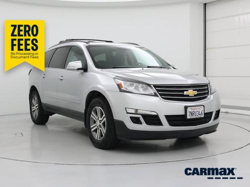 Silver 2016 Chevrolet Traverse LT