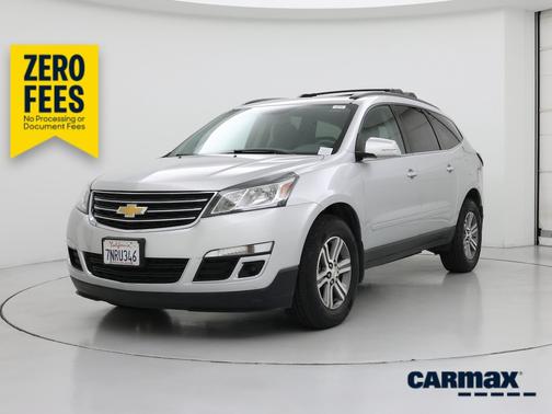 Silver 2016 Chevrolet Traverse LT