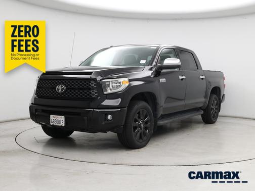 Black 2019 Toyota Tundra Platinum