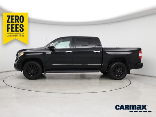 Black 2019 Toyota Tundra Platinum