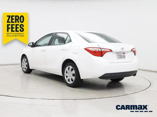 White 2016 Toyota Corolla LE