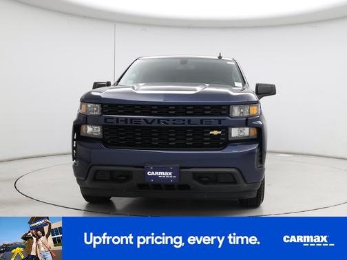 Blue 2021 Chevrolet Silverado 1500 Custom