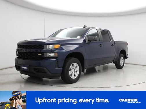 Blue 2021 Chevrolet Silverado 1500 Custom