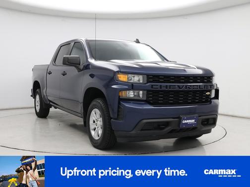 Blue 2021 Chevrolet Silverado 1500 Custom