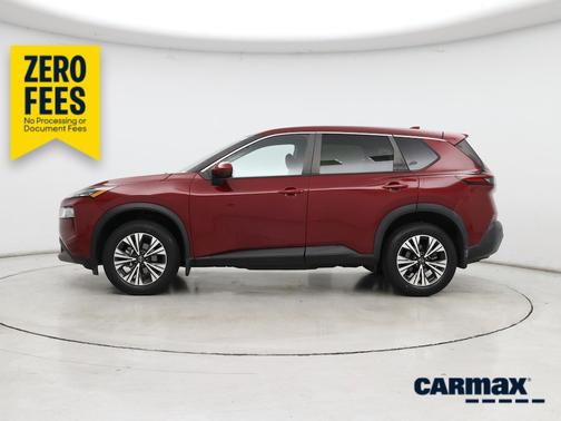 Red 2023 Nissan Rogue SV