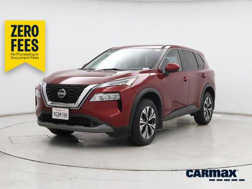 Red 2023 Nissan Rogue SV