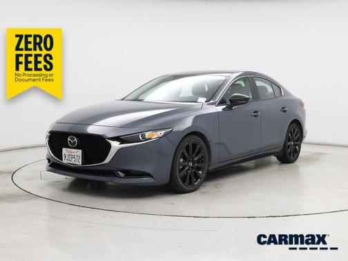 Blue 2023 Mazda Mazda3 Carbon Edition