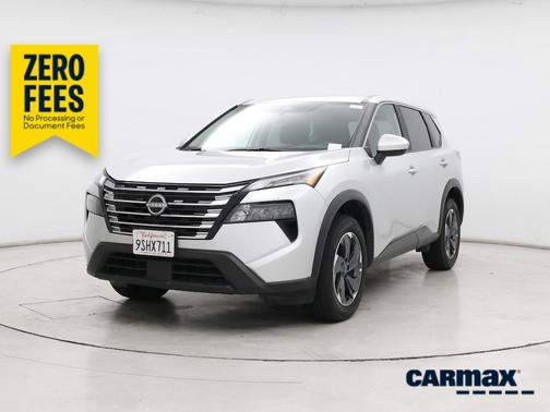Silver 2025 Nissan Rogue SV