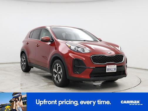 Red 2020 Kia Sportage LX