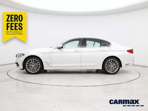 White 2020 BMW 530e iPerformance