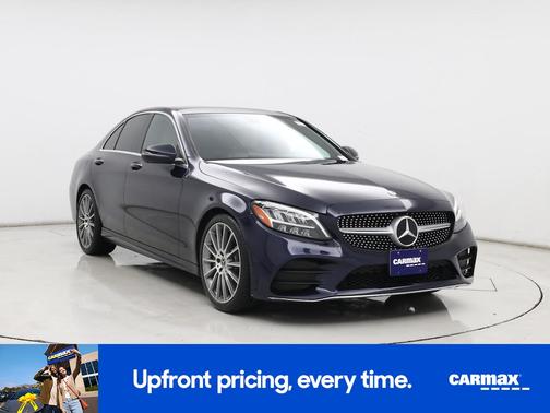 Blue 2019 Mercedes-Benz C-Class
