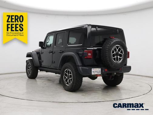 Black 2025 Jeep Wrangler Rubicon