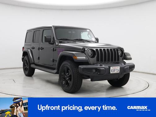 Gray 2021 Jeep Wrangler Unlimited Sahara